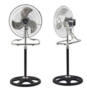 China High Velocity Industrial Stand Wall Floor Fan , 18 Inch Metal Blades 3 In 1 Fan wholesale
