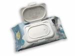 80 PCS Personal Care Antibacterial Wet Wipes Oil Olive Essence Pearl Pattern