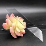 Aluminosilicate glass sheet for tempered Clear&Frosted Halogen Lamp Cover glass