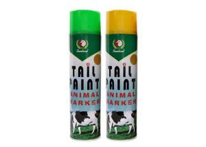 China Green / Red / Blue Animal Marking Paint 400ML - 600ML Liquid Coating Long Lasting wholesale