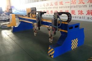 China Carbon Steel CNC Cut Machine Multi Torches Heavy Duty 5KW 200mm wholesale
