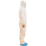 Durable Disposable Painters Coveralls , White Disposable Coveralls With Hood