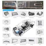 Custom Plastic Car Brake Light Parts and Accessories Plastic Injection Molding