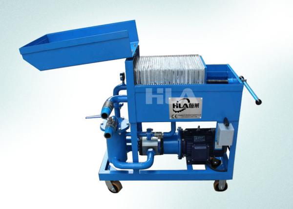 Dewatering Used Oil Plate Filter Press / Press Filtering Unit / Oil Cleaning