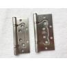 Buy cheap 100*75*2.5mm 100*52mm Flush Door Hinges , Long Butt Hinge With OEM Design from wholesalers