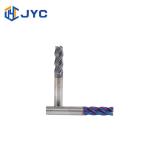2 Flutes Carbide Milling Cutters Helix 45 Degree End Mill For Aluminum