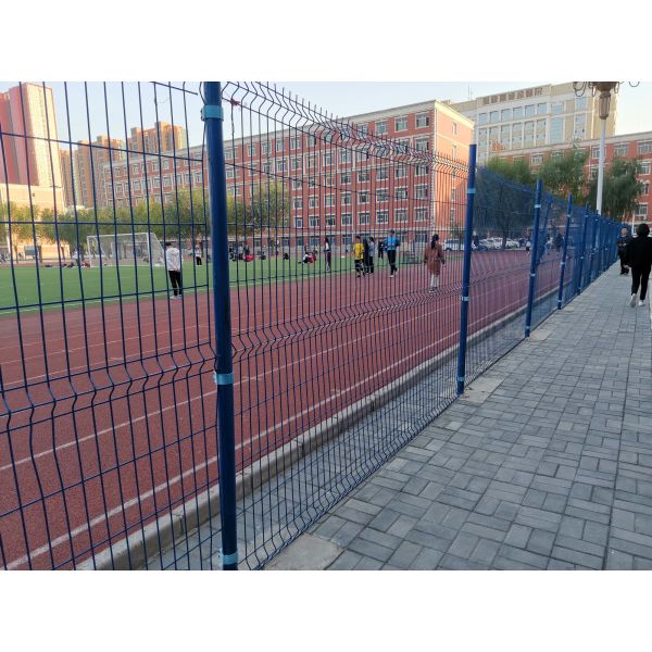 Heat Treated 1.83m Height 3d Welded Mesh Fencing Powder Coating
