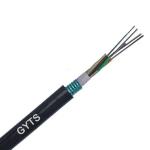 96 Core G652D Fiber Optic Cable Cord With PE Sheath Steel Wire GYTS