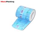 Custom Printing Laminated Foil Packaging Film , Food Packaging Plastic Roll Film