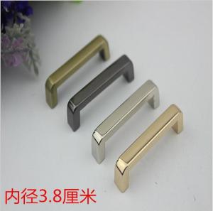 China Handbag accessory hanging brush anti brass color zinc alloy 38 mm metal arch bridge for sales wholesale