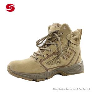 China Light Weight MID Upper Military Combat Shoes Desert Boots For Army wholesale