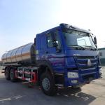 Sinotruk Howo Super Tanker Truck Trailer 20 Cbm Capacity Optional Color ZZ1257