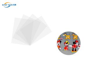 China 0.075mm*297mm*420mm Heat Transfer DTF PET Film For DTF Digital Printing wholesale