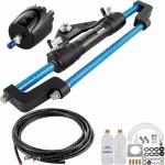 150HP Boat Steering Cable Kit Marine Cylinder Helm With 1/4inch NPT