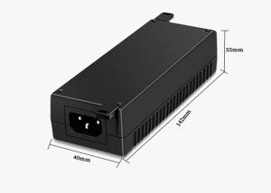 China 10 / 100 / 1000Mbps 30W 60W 90W Gigabit PoE Injector Standard 802.3 Af At wholesale