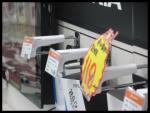 COMER slatwall metal display hook for supermarket