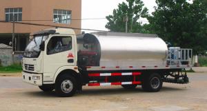 China High Performance Bitumen Sprayer Truck , Asphalt Distributor Truck 6300x2080x2400 Mm wholesale
