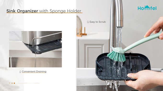 Stainless Steel Kitchen Utensil Holder For Countertop Standing Type Flatware Organizer Caddy
