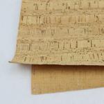 China Factory Hot Popular Nature Cork Fabric/Leather for Sofa Upholstery and
