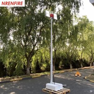 China pneumatic telescopic mast light tower-roof top mounted-foldable-LED flood lights-4.2m wholesale
