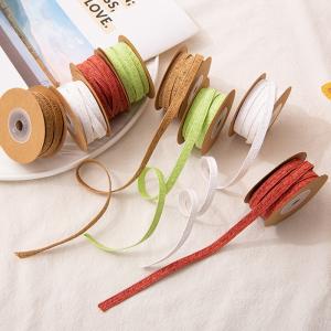 China Red 10mm Brown Twisted Paper Cord 5m Green Twisted Paper String wholesale