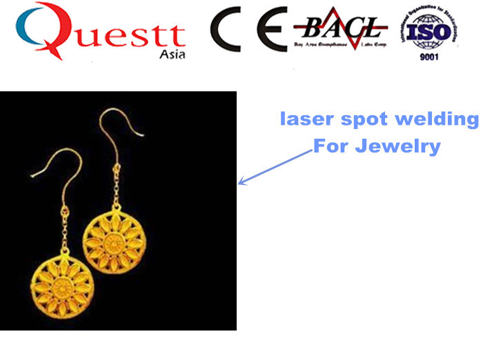 Silver Laser Soldering Equipment 300 Watts , YAG Laser Electron Beam Welding Machine