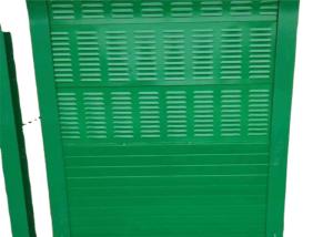 China 2m Width Metal Louvre Highway Noise Barrier Sheet wholesale