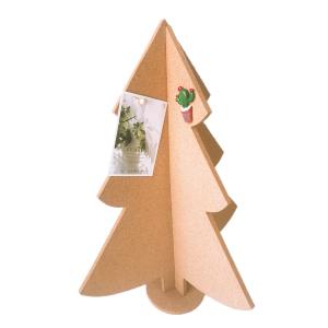 China 22x17x1cm Nontoxic Decorative Cork Board Handicraft Kindergarten Christmas Tree wholesale