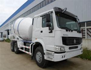 China 8L Concrete Construction Equipment / 9m3 Concrete Mixer Truck With Pump Self - Loading wholesale