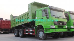 China SINOTRUK HOWO 6x4 Dump Truck , 10 Wheeler Dump Truck With 30cbm And HW76 Lengthen Cab wholesale