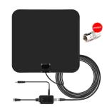 Boost TV Antenna Amplifier Indoor HDTV Antenna Signal Booster HD Digital VHF
