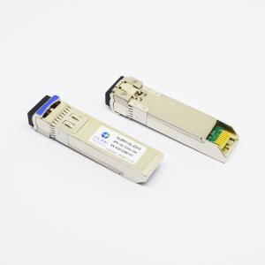 China DOM LC SMF 10G SFP+ Fiber Transceiver Arista Compatible Hot Pluggable wholesale