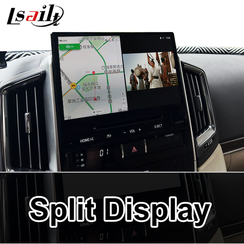 Toyota Land Cruiser LC200 GXR GX-R 2018-2022 FST Host Radio Android Carplay Interface By Lsailt
