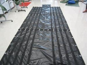 China Side Curtains PVC Coated Tarpaulin Abrasion Resistant Customizable Size wholesale