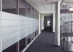 Decorative Acid Etched Frosted Glass Sheets For Stair Railing / Shower Rooms
