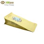 Flat Bottom Coffee Packing Bags With Valve k Aluminum Foil Food Grade