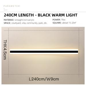 China Bathroom Outdoor Waterproof LED Wall Lights Long 9w 11w 19w 24w AC85-265V wholesale