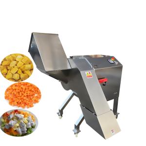 China Industrial Root Vegetable Dicer Machine Fruit Tomato Onion Aloe Potato Cutter wholesale