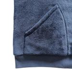 Knitted Coral Velvet Hoodie For Men Hoody Jacket With Soft Hand Feel Warmth