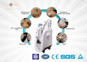 China 8 In 1 Beauty Oxygen Facial Machine Jet Therapy With LCD Screen Display wholesale