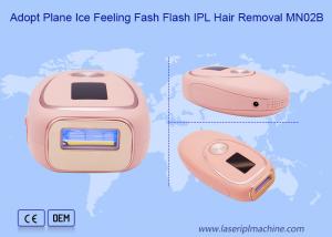 China Plane Ice Feeling Flash ABS Ipl Hair Removal Beauty Machine For Home wholesale