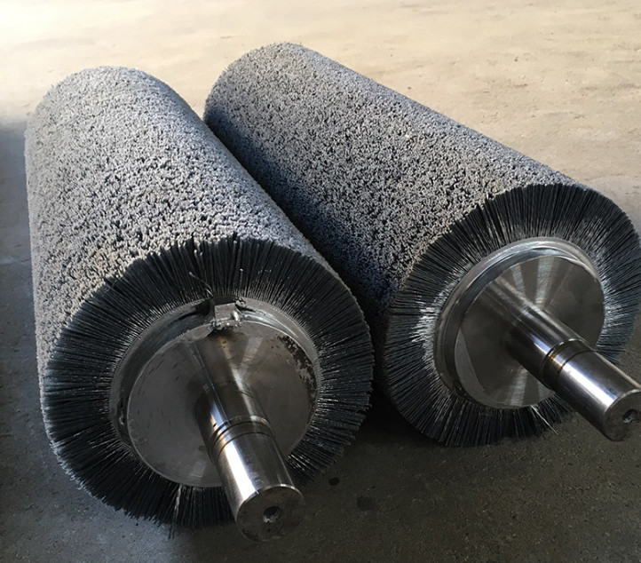 Large Supply Of Various Industrial Brushes Abrasive Wire Brush Roller Polishing Brush Roller