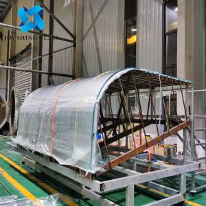 China Ultra Clear Curved SGP Laminated Glass For Lighting Ceiling wholesale