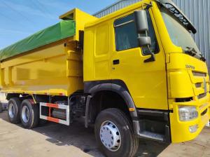 China U-Type Dump Truck 10tires Sinotruck HOWO 6*4 with Euro 3/4/5 Emission wholesale