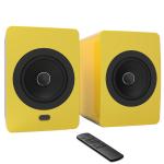 Powered Bookshelf Bluetooth TWS Speakers Wireless Wooden Cabinet HiFi Stereo