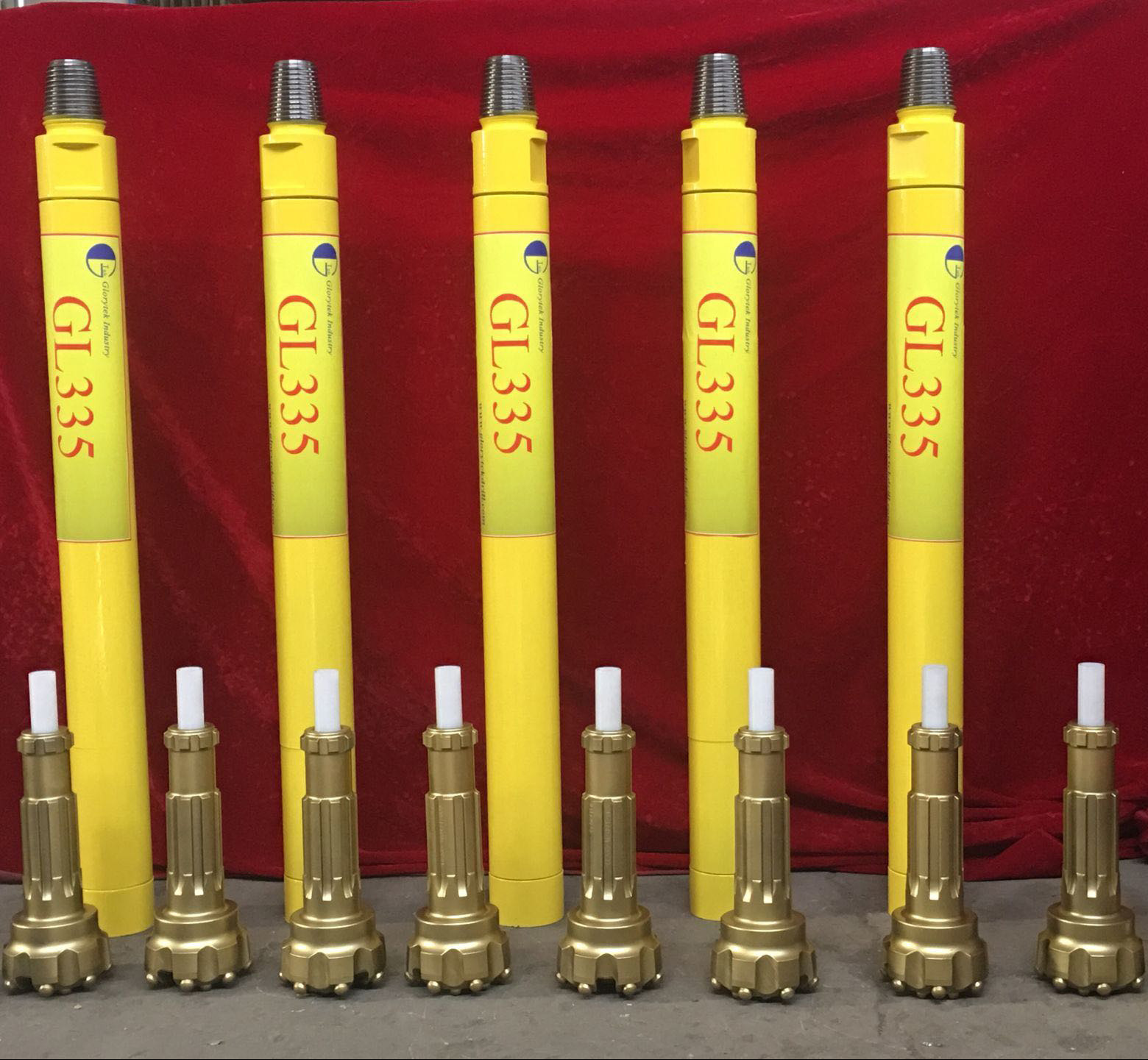 90-584mm Diameter DTH Drilling Hammer With DHD SD Ql Mission Shank