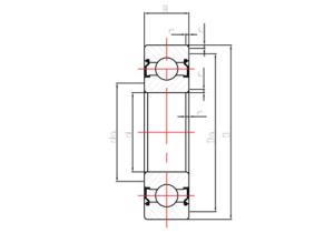 China Precision Deep Groove Ball Bearings(EMQ Bearings) 6206 ZZ wholesale
