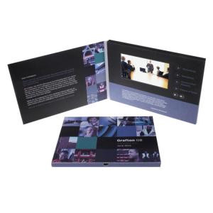 China 128MB Memory LCD Promotional Video Card With Rechargeable Battery wholesale