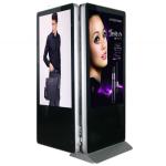 450cd/M2 Digital Kiosk Floor Standing LCD Advertising Display 3840*2160