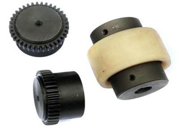 NL1 - NL10 Flexible Jaw Coupling , Motor Shaft Coupling Ivory ISO9001,White